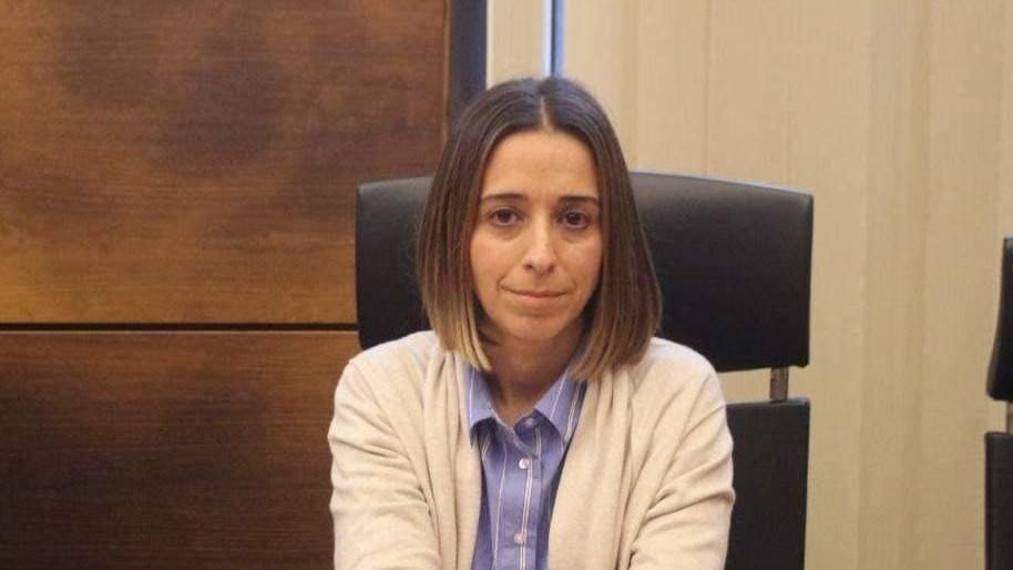 La portavoz de Podemos en el ayuntamiento de Siero, Silvia Tárano