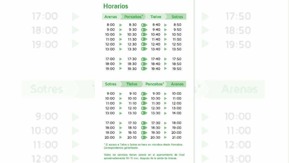 Horarios de Transporte Público